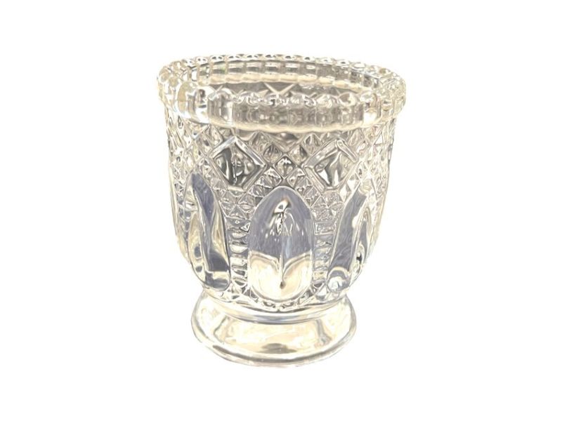 Glass Candle Holder - MAX Brand 8cm (36 units)