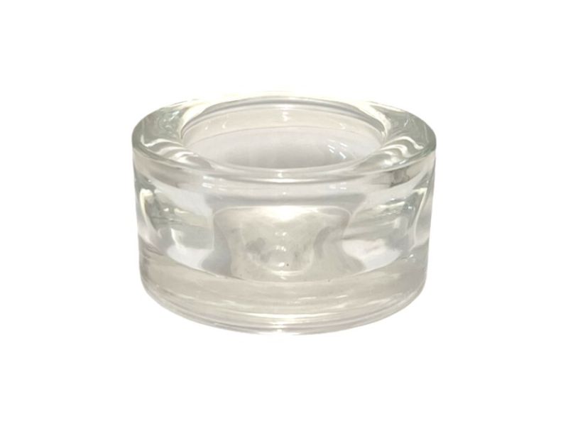 Glass Candle Holder - MAX Brand 7cm (72 Units)