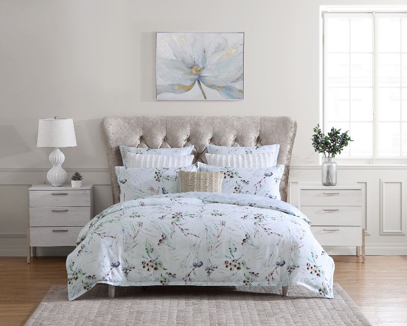 King Duvet Cover - Set - Banks Eucalyptus - (PRIVATE COLLECTION)