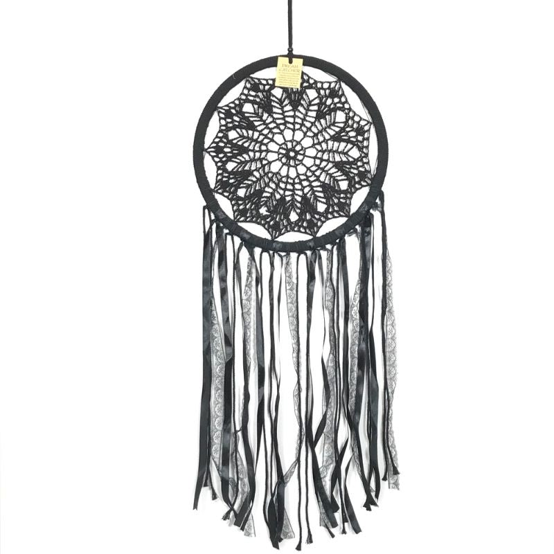 Black Webed Dreamcatcher 32cm