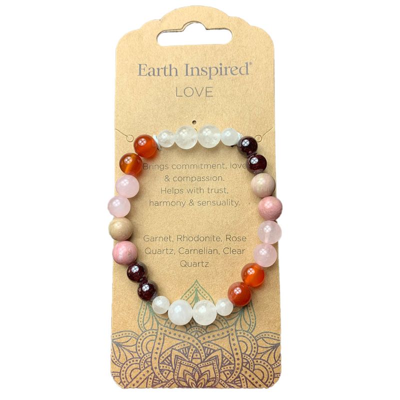 Love 8mm Bead Bracelet (Set of 3)