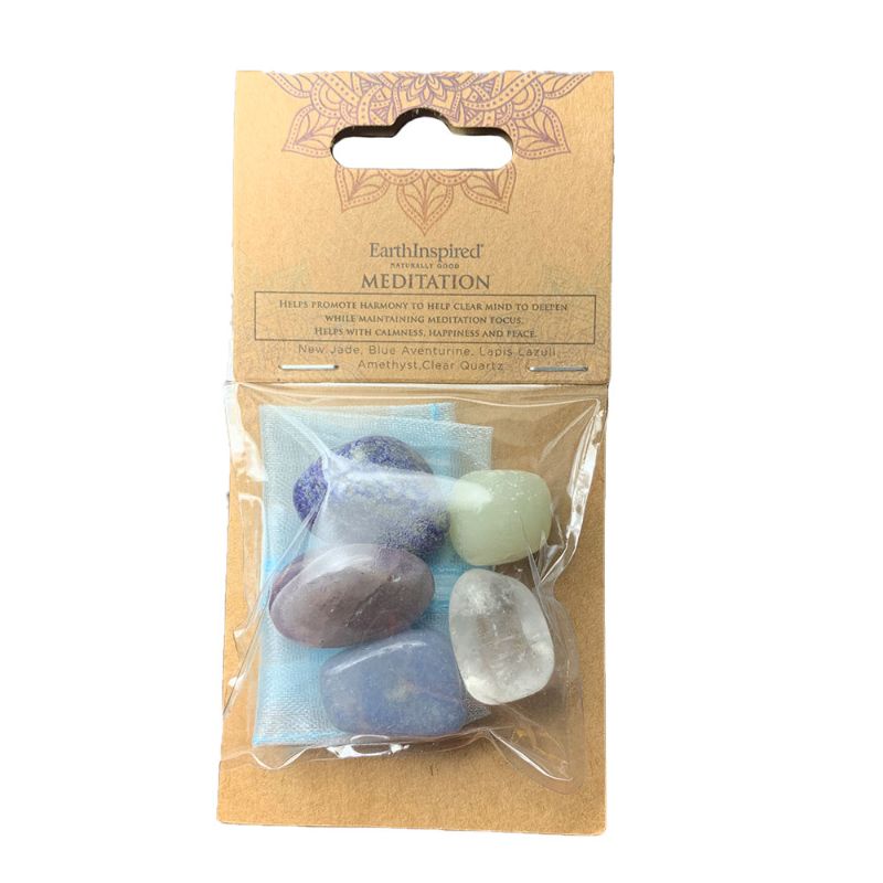 Meditation Wellness Crystal Kit (Set of 3)