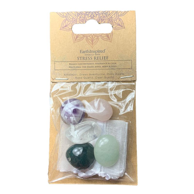 Stress Relief Wellness Crystal Kit (Set of 3)