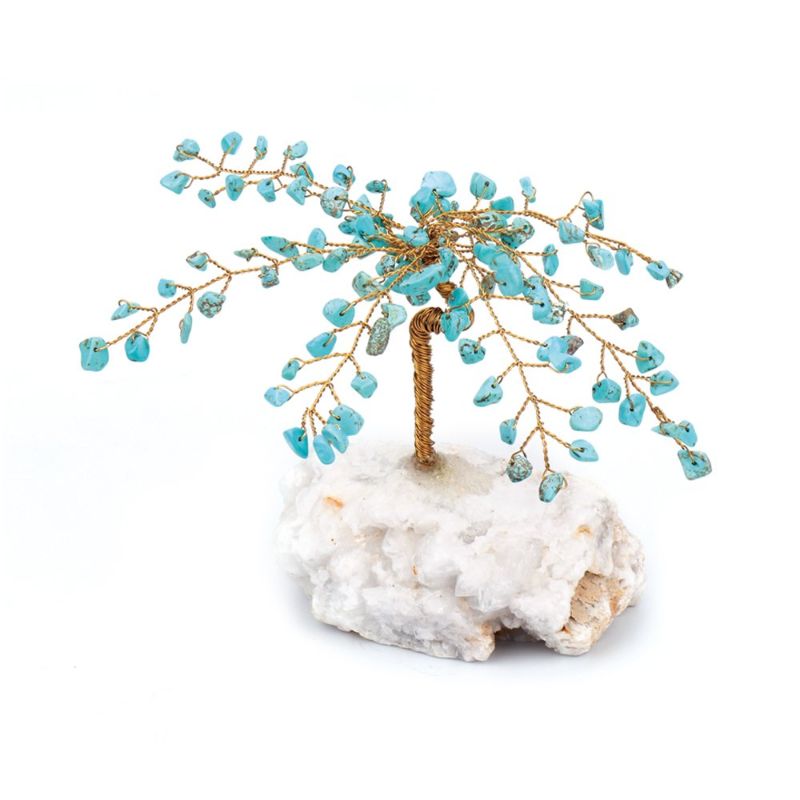 Gemstone Tree - Crystal Base Turquentine (12.7cm)