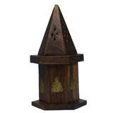 Buddha Cone Burner with Storage Sheesham