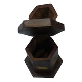 Buddha Cone Burner with Storage Sheesham