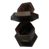 Elephant Cone Burner with Storage Sheesham