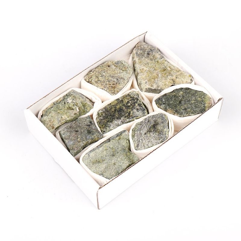Mini Crystal Tray - Green Serpentine