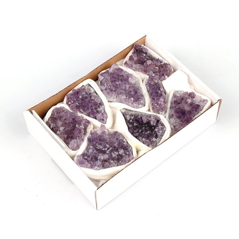 Mini Crystal Tray - Amethyst Cluster