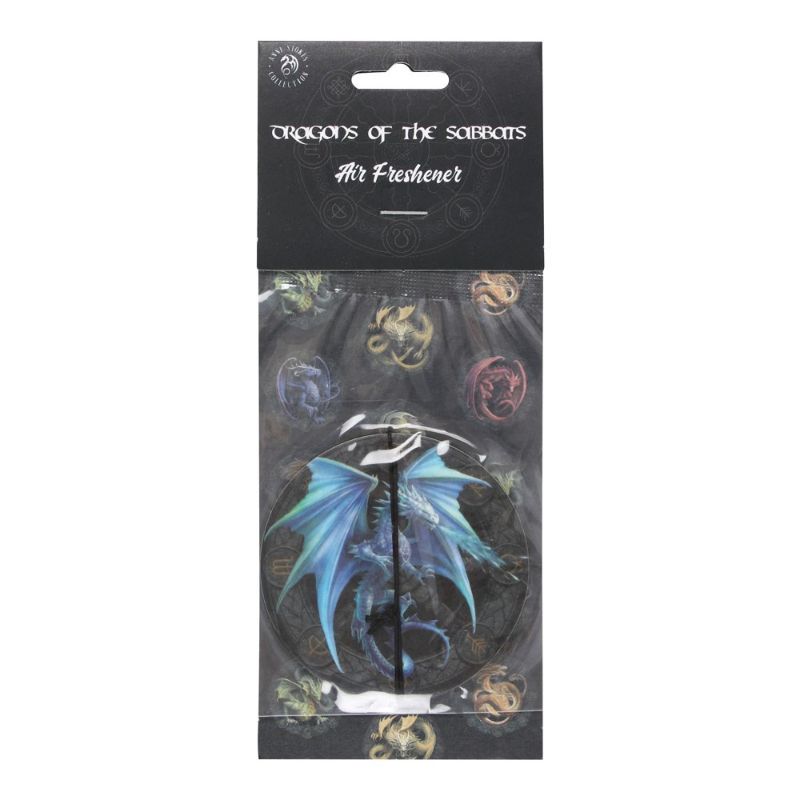 6 x Yule Dragon Cinnamon Scented Air Freshener by Anne Stokes