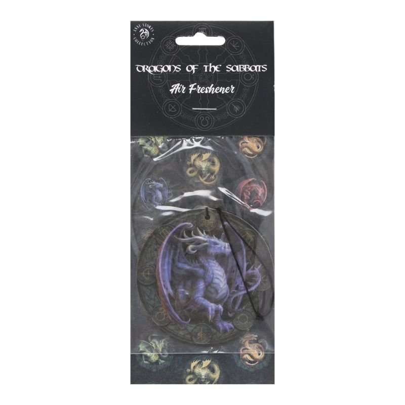 6 x Samhain Dragon Spice Scented Air Freshener by Anne Stokes