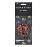 6 x Lammas Dragon Bread Scented Air Freshener by Anne Stokes