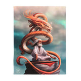 Small The Hermit Canvas Plaque by Anne Stokes