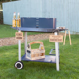 King of the Kitchen Square Hanging Sign