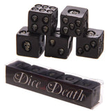 Black Skull Dice (Pack of 5)