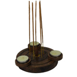 Pentacle Incense/Tealight Burner 6 inch