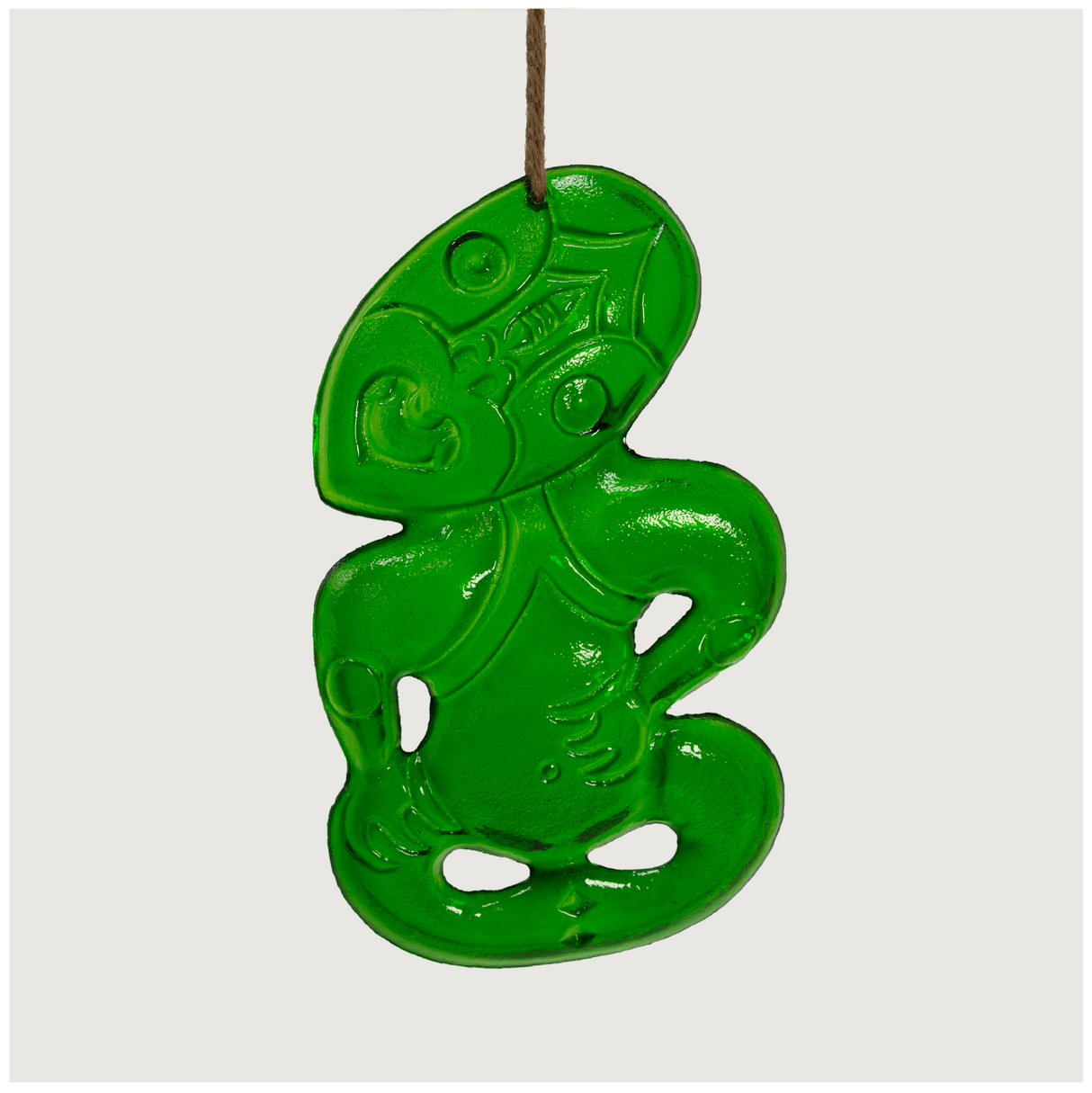 Moana Road - Glass Tiki (Medium) - Set of 4