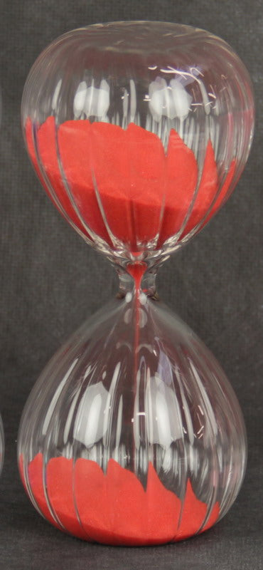 Hour Glass Sand Timer - Red