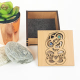 Square Trinket Box - Tiki (Small)