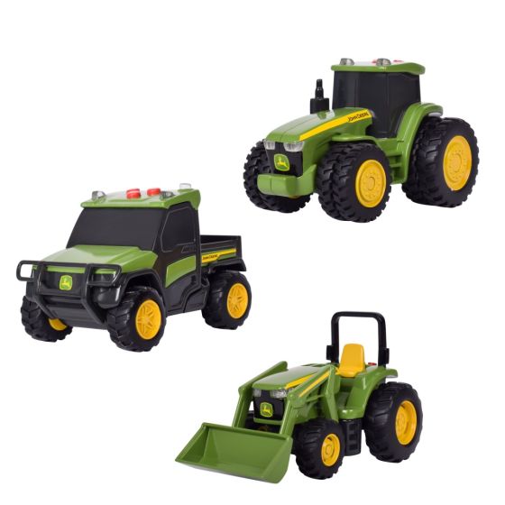 John Deere Lights & Sounds Mini Tractors - 3 Pk - John Deere