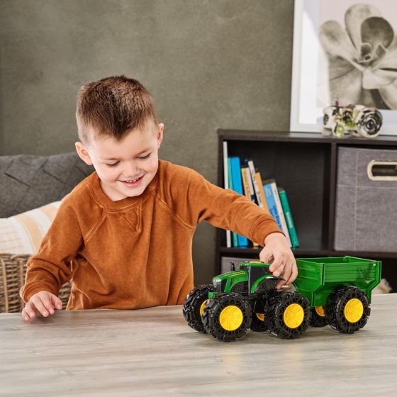 Monster Treads Tractor & Wagon - John Deere