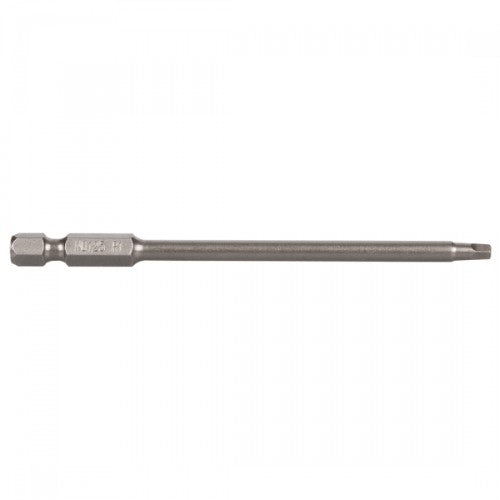 GFB Square Bits 125 with Square #1 tip for snug fit, 100mm length, ideal for construction and automotive applications.