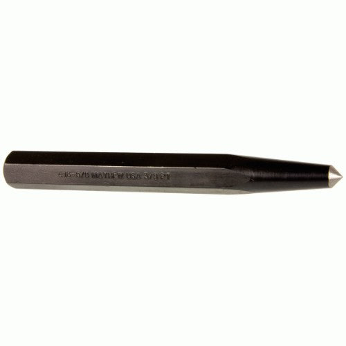 MAYHEW Centre Punch 157mm x 5/8 inch, durable steel tool for precise marking in engineering and automotive applications.