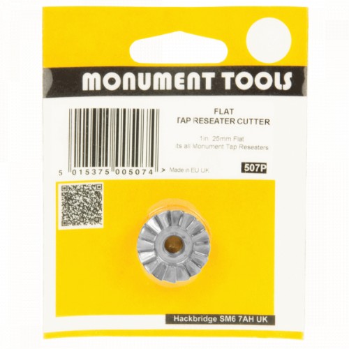 MONUMENT Reseat Cutter 32mm: durable plumbing tool for reseating tap washers and ensuring leak-free installations.