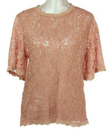 Rhonda Lace With Cord Top  PINK