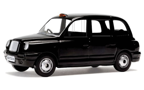 Diecast model of the iconic British taxi, part of Corgi's detailed souvenir vehicle collection.