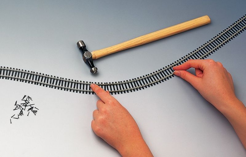 Hornby Accessories - Flexible Track 970mm (8)