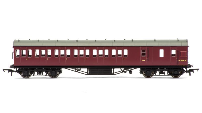 Hornby Accessories - BR Non-cor.57' Crimson 3rdCl