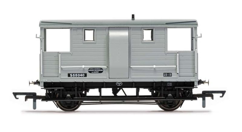 Hornby Accessories-BR 24T Diag Goods Brake Van