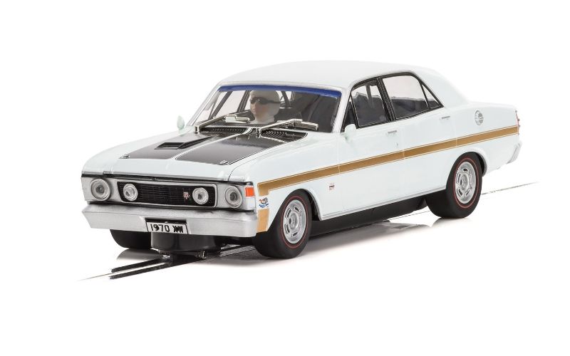 Slot Car - Ford Falcon XW GTHO (White)