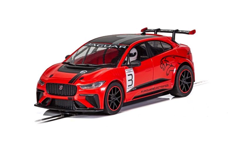 Slot Car - Jaguar I Pace Red