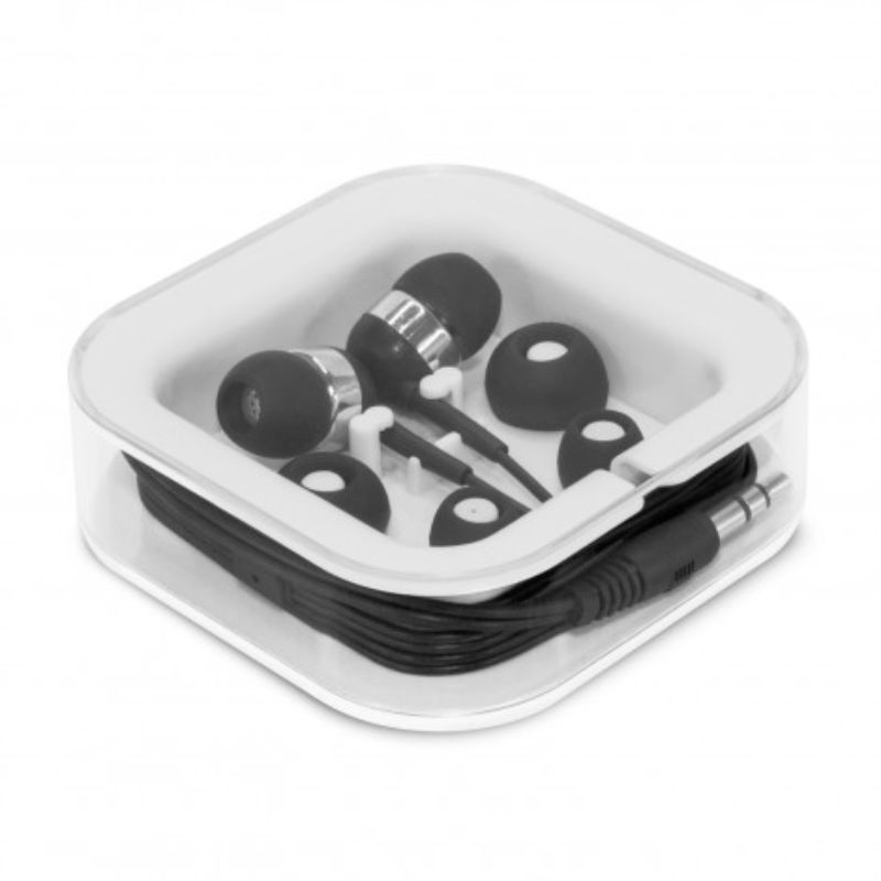 Earbuds - Helio Black (Set of 12)
