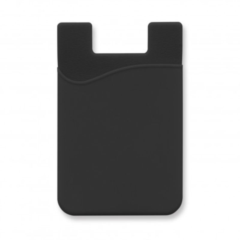Phone Wallet - Silicone Black (Set of 12)