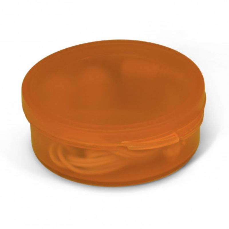 Earbuds - Mondo Trans Orange (Set of 12)