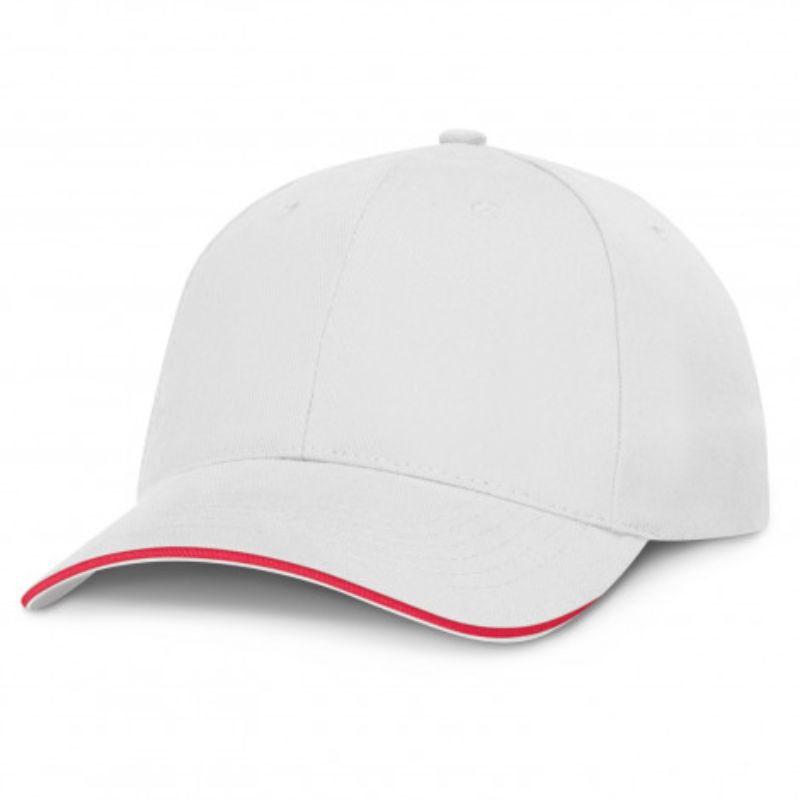 Swift Cap - White/Red (Set of 6)