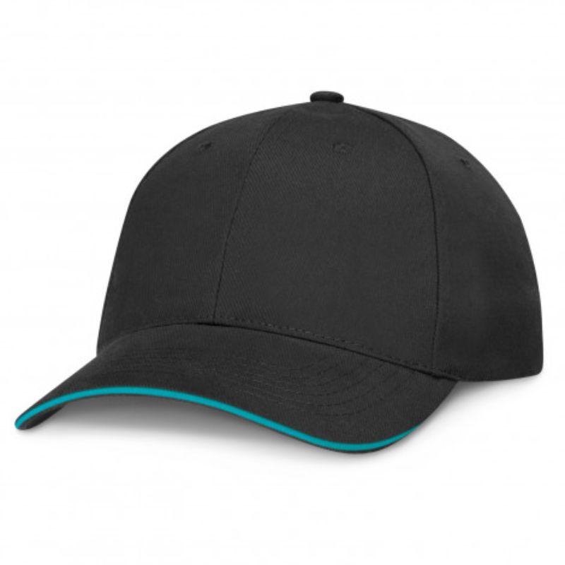 Swift Cap - Black/Light blue (Set of 6)