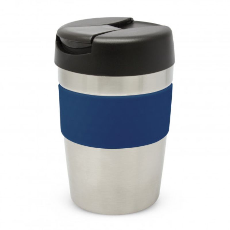 Java Vacuum Cup - 340ml (Silver/Black/Dark Blue)