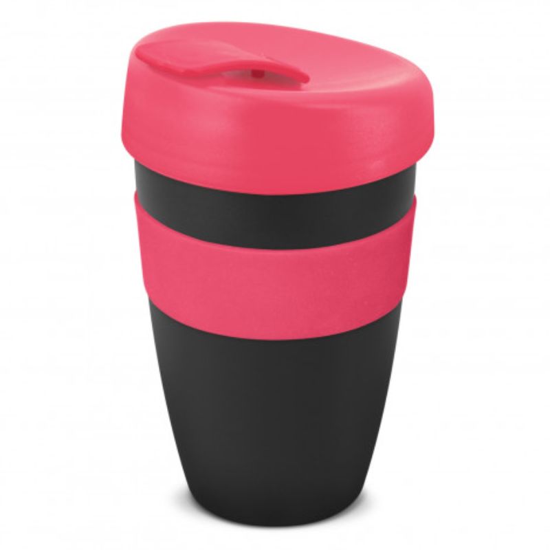Express Cup Deluxe - 480ml Black/Pink (Set of 6)