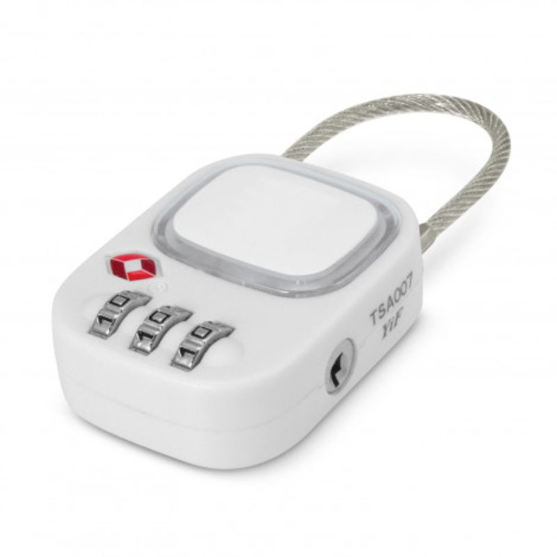 TSA Lock - Zodiac Clear (Set of 3)