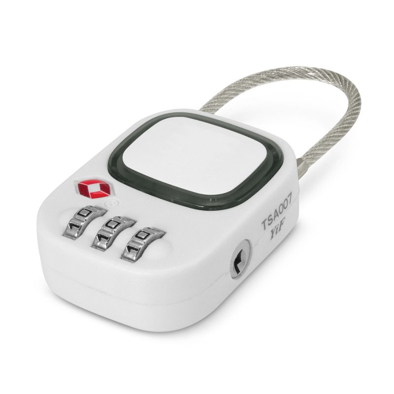 TSA Lock - Zodiac Black (Set of 3)