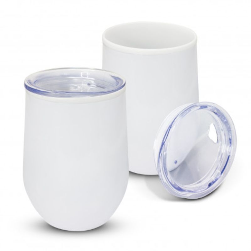 Cordia Cup - Gloss White 350ml (Set o 6)