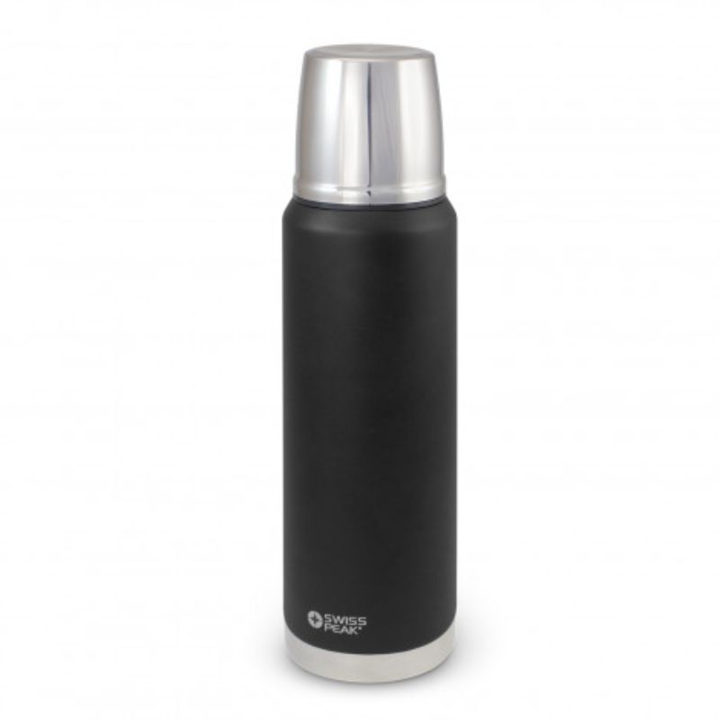 Copper Vacuum Flask - Swiss Peak Elite (Black)