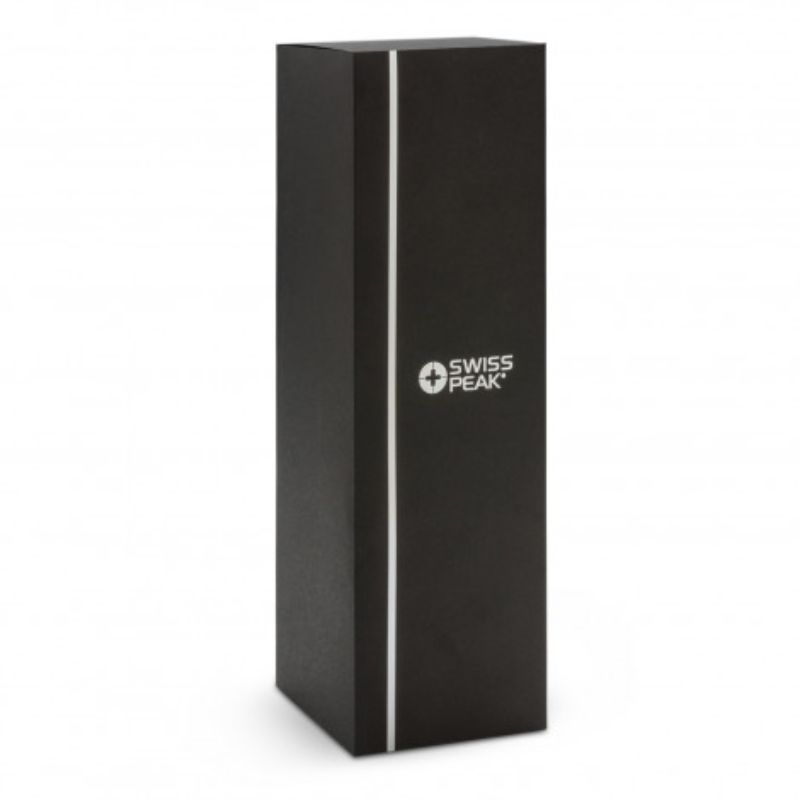 Copper Vacuum Flask - Swiss Peak Elite (Black)