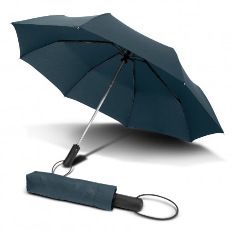 Compact Umbrella - Prague 53cm (Navy)