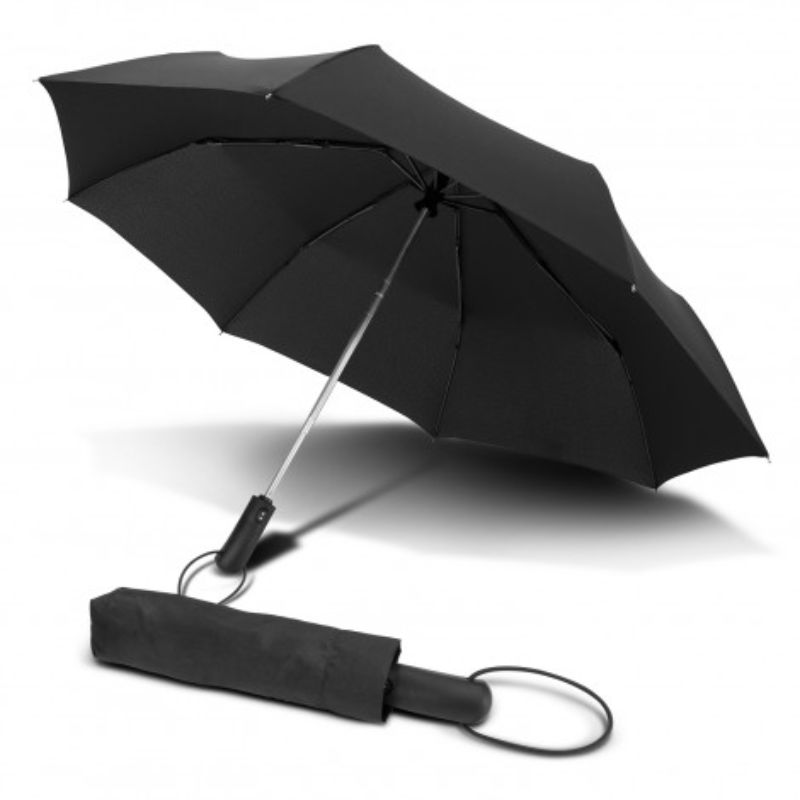 Compact Umbrella - Prague 53cm (Black)