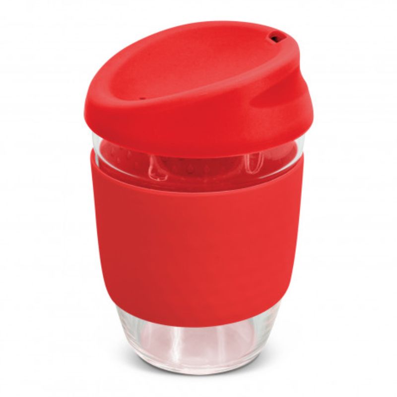 Nova Cup - Borosilicate 350ml Red (Set of 3)